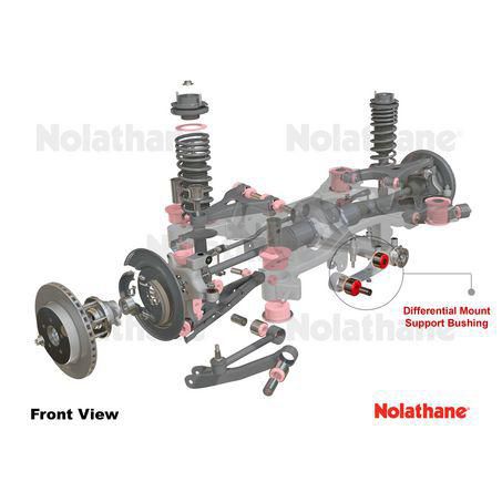 Nolathane Rear Differential Mount Front Bushing Kit 49226 - 350Z / 370Z