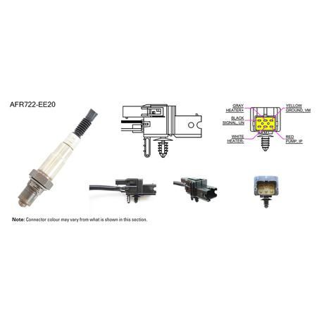 NTK Pre-Catalytic Converter Air Fuel Ratio Sensor AFR722-EE20 - Nissan 350Z DE