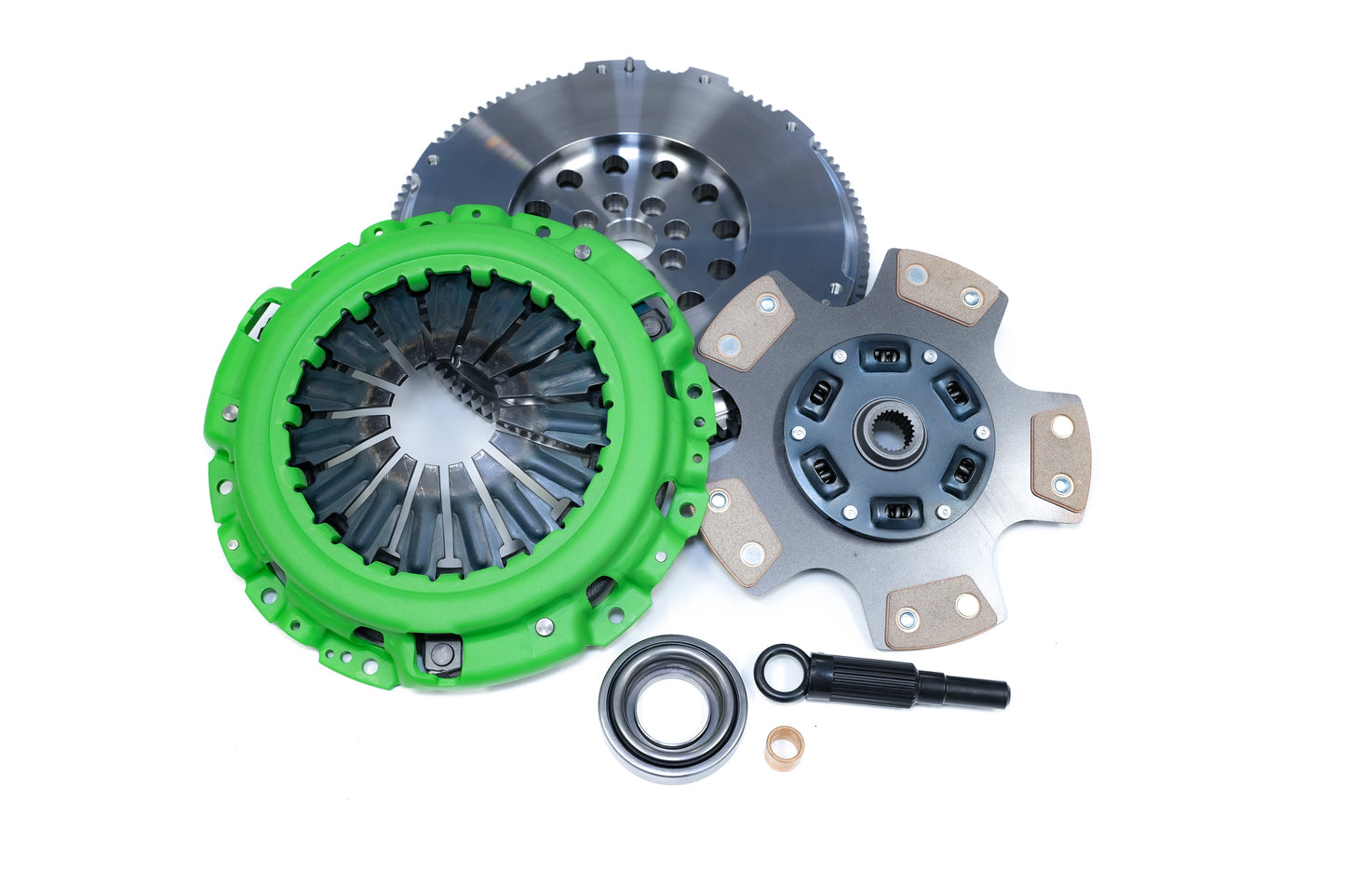 Alpha Performance Heavy Duty Button Ceramic Clutch & Flywheel Kit - 350Z DE