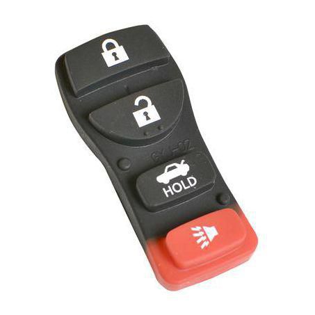 MAP Remote Key Button Replacement 4 Button KF304 - Nissan 350Z
