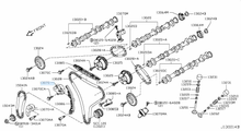 Genuine Nissan Primary Timing Chain Tensioner – 350Z / Early 370Z – 13070-EY00A