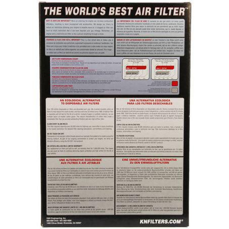 K&N Performance Air Filter Panel 33-2031-2 - 350Z DE 03-06