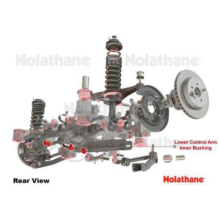 Nolathane Rear Lower Rear Control Arm Inner Bushing Kit 46296 - 350Z