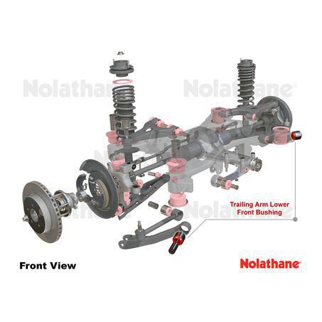 Nolathane Rear Trailing Arm Front Bushing Kit 46301 - 350Z / 370Z
