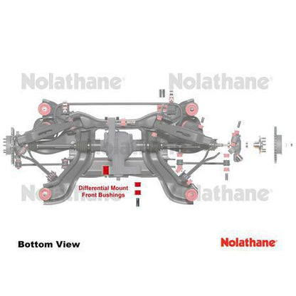 Nolathane Rear Differential Mount Front Bushing Kit 49225 - 350Z / 370Z