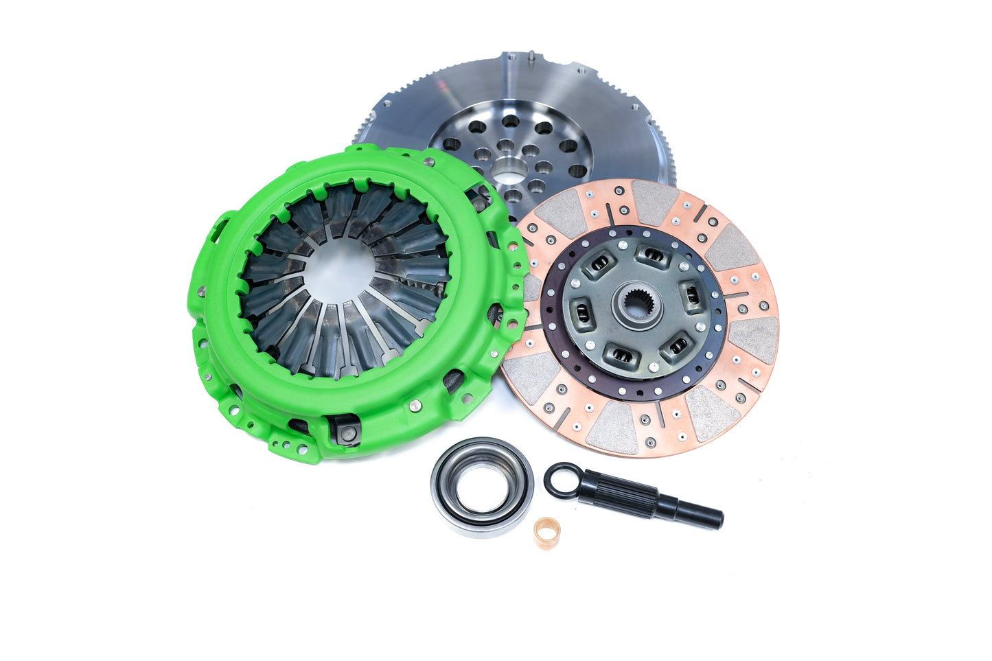 Alpha Performance Extra Heavy Duty Cushioned Ceramic Clutch & Flywheel Kit - 350Z DE