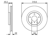Bosch Front Brake Rotor 320mm BD1757 - 350Z Non-Brembo