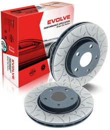Bremtec Evolve Performance+ Rear Brake Rotor Pair - Nissan 350Z Brembo - BDR17356EV