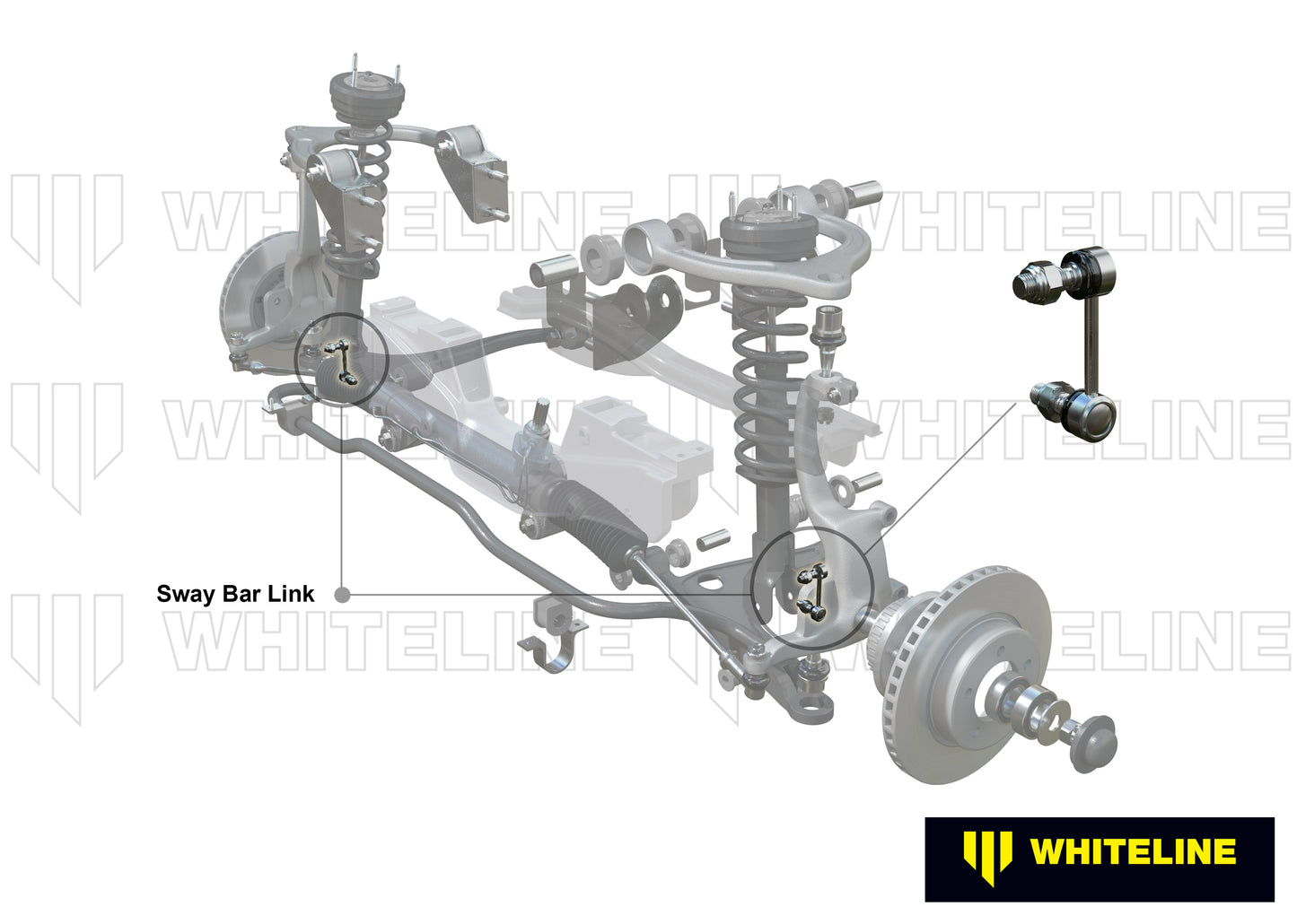 Whiteline Performance Front Axle Sway Bar Links KLC204 - 370Z
