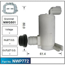 Nice Windscreen Washer Pump NWP772 - 350Z / 370Z