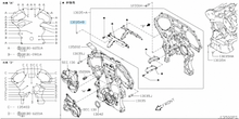 Genuine Nissan Oil Gallery Cover O-Ring - 350Z HR / 370Z - 15066-JA10A