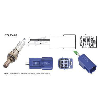 NTK Oxygen Sensor Post-Catalytic Converter RIGHT OZA554-N9 - Nissan 350Z HR / 370Z
