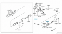 Genuine Nissan Clutch Master Cylinder 30610-JK00B – 370Z
