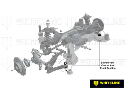 Whiteline Performance Rear Axle Control Arm Lower Front Inner Bushing Kit W62997 - 350Z