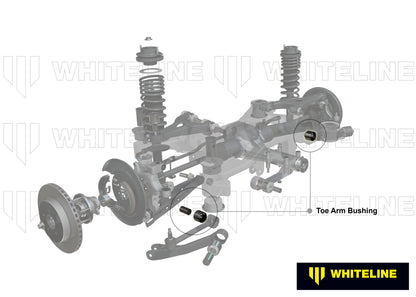 Whiteline Performance Rear Axle Control Arm Lower Front Inner Bushing Kit W62997 - 350Z
